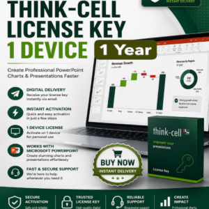 Think-cell Key License 1Year 1Device