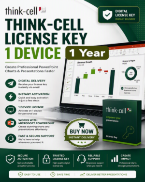 Think-cell Key License 1Year 1Device