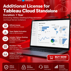 Additional License for Tableau Cloud Stand Alone