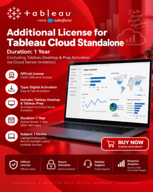 Additional License for Tableau Cloud Stand Alone